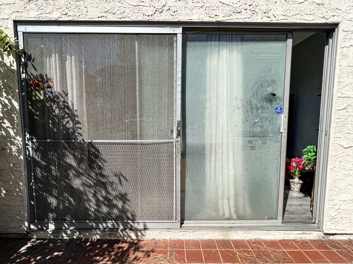 broken door