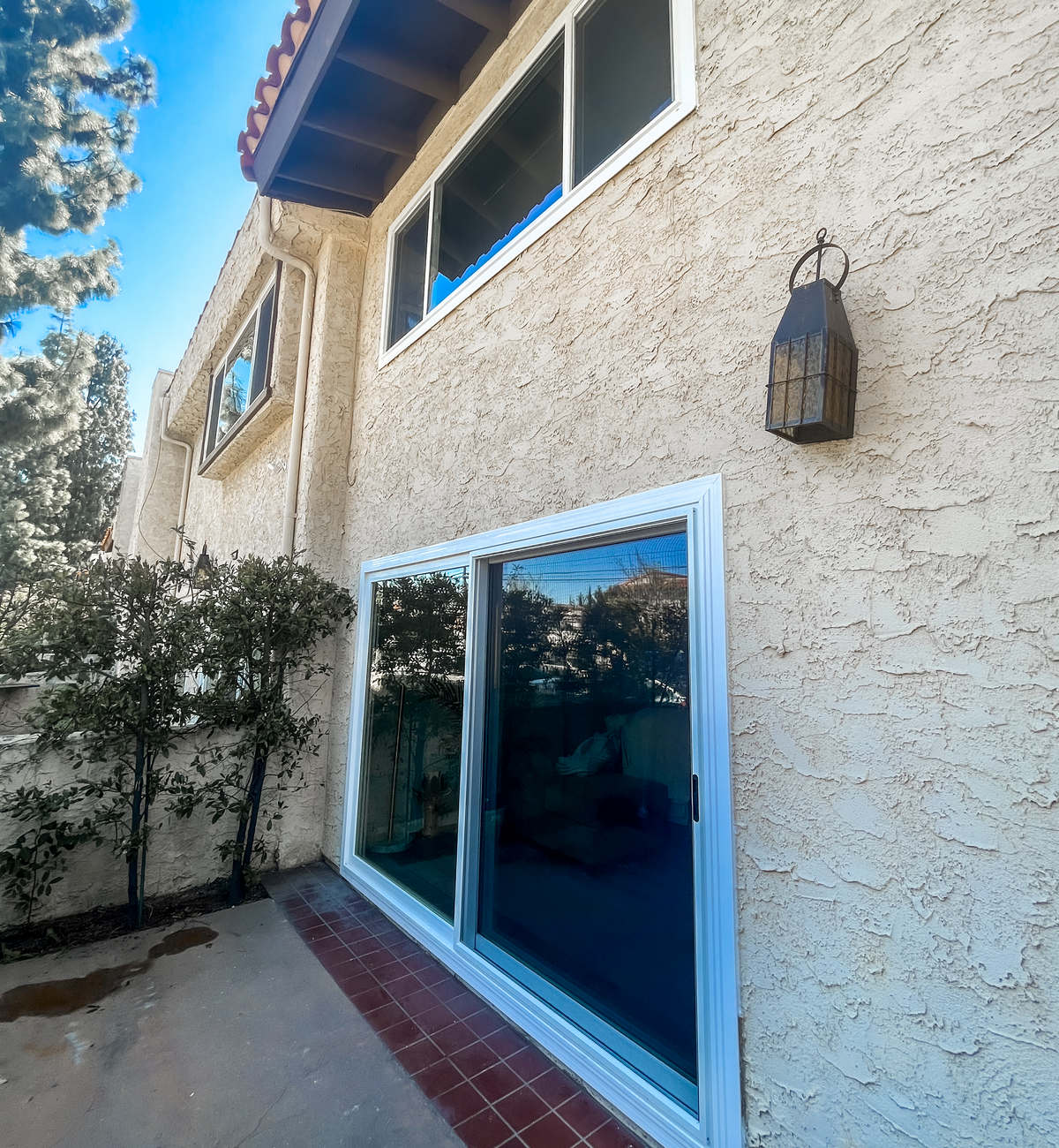 new sliding door
