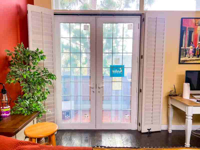 French door installation